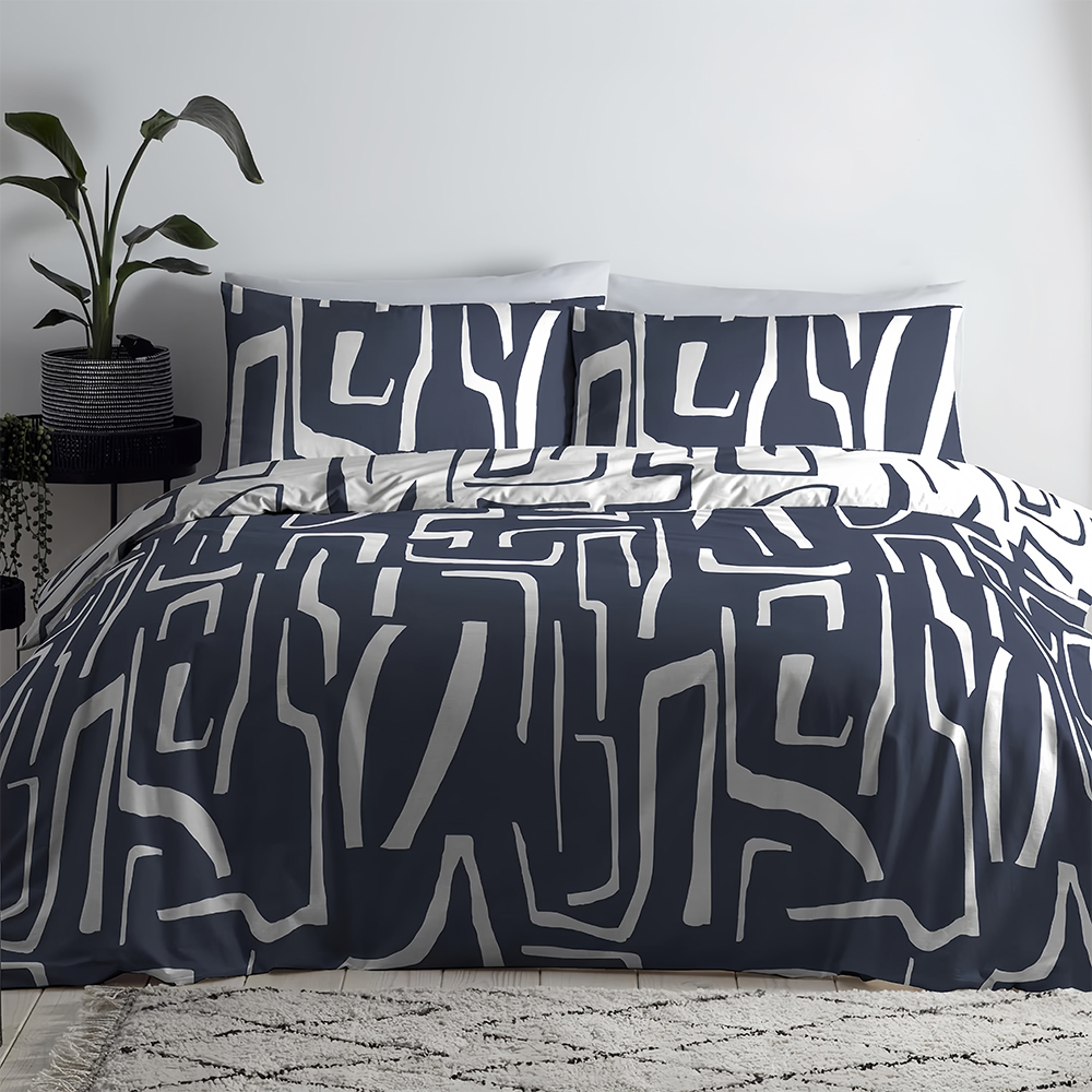 Adria Geometrica Typis Duvet Cover Quilt