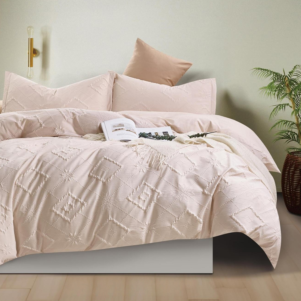 Indra Textured Boho Caelatum Duvet Cover Quilt Cover pone stramentorum