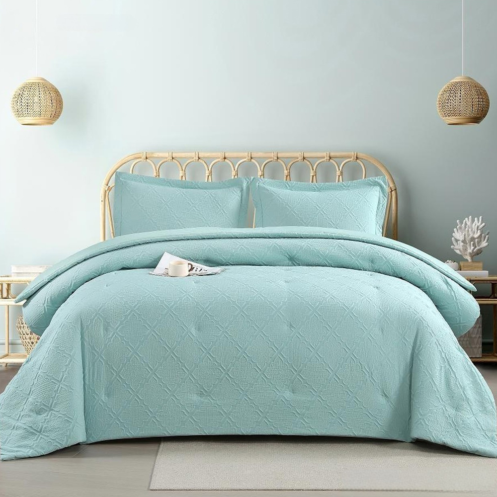Lusso Textured Geometrica Diamond Pectus Duvet Cover Quilt Cover Set stramentorum