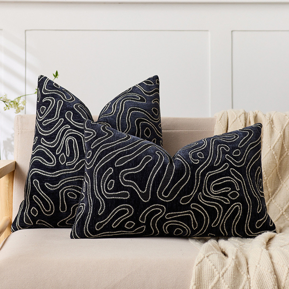 Animal print Chenille pulvinar decoctum